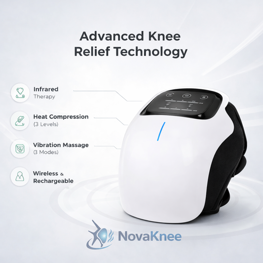 NovaKnee™ Cordless Infrared Knee Massager